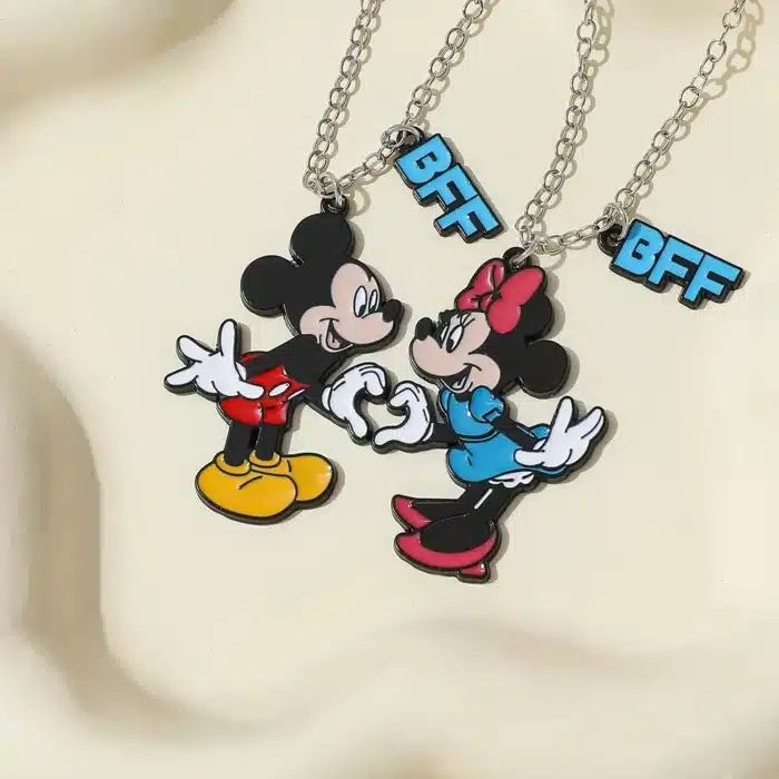 Collier couple Mickey Minnie 6