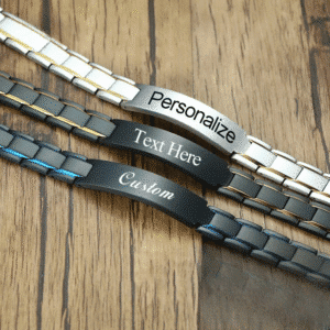 Bracelet couple personnalisé homme mari