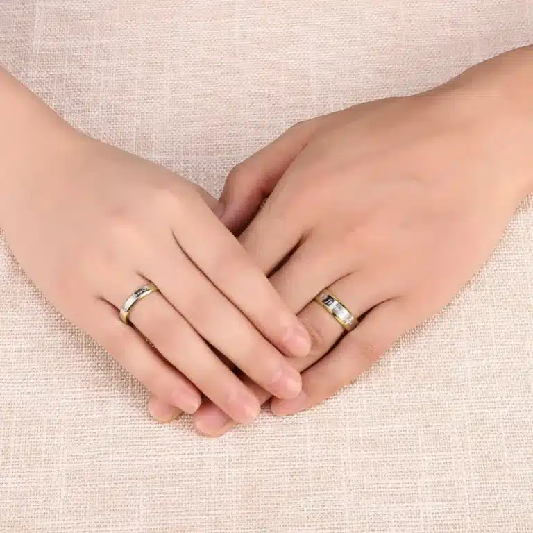 Bague couple mixte 5