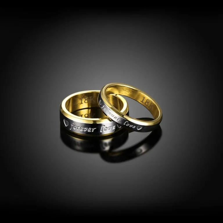 Bague couple mixte 3