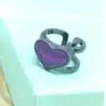 Bague duo couple papillon 4