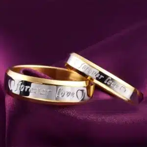 Bague couple mixte 4