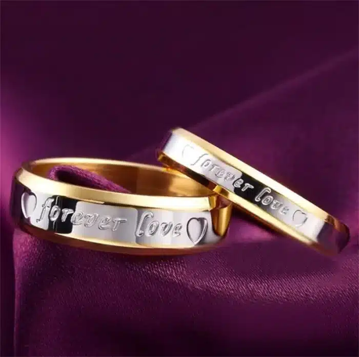 Bague couple mixte 4