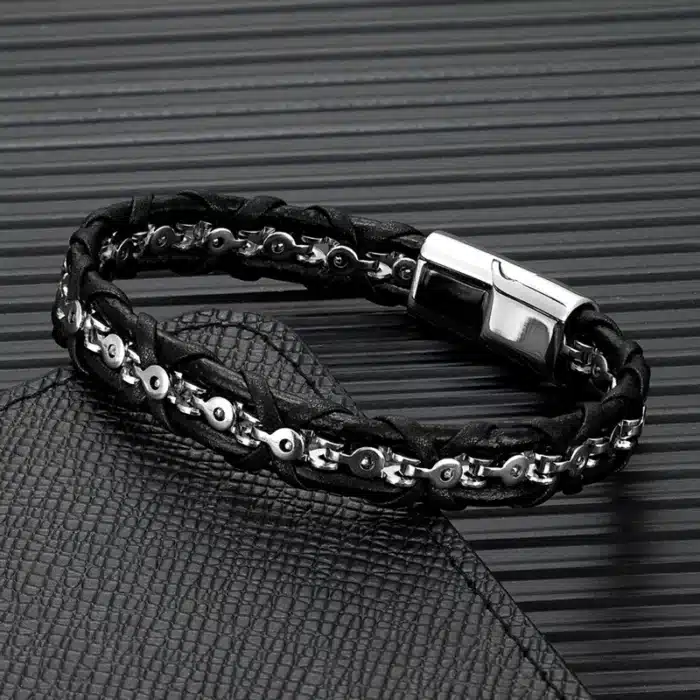 Bracelet couple homme rock 2