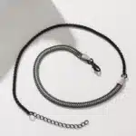 Bracelet couple homme chainette 5