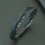 Bracelet couple homme corde tressée 1