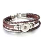 Bracelet couple bouton 3