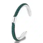 Bracelet couple manchette cuir homme 9