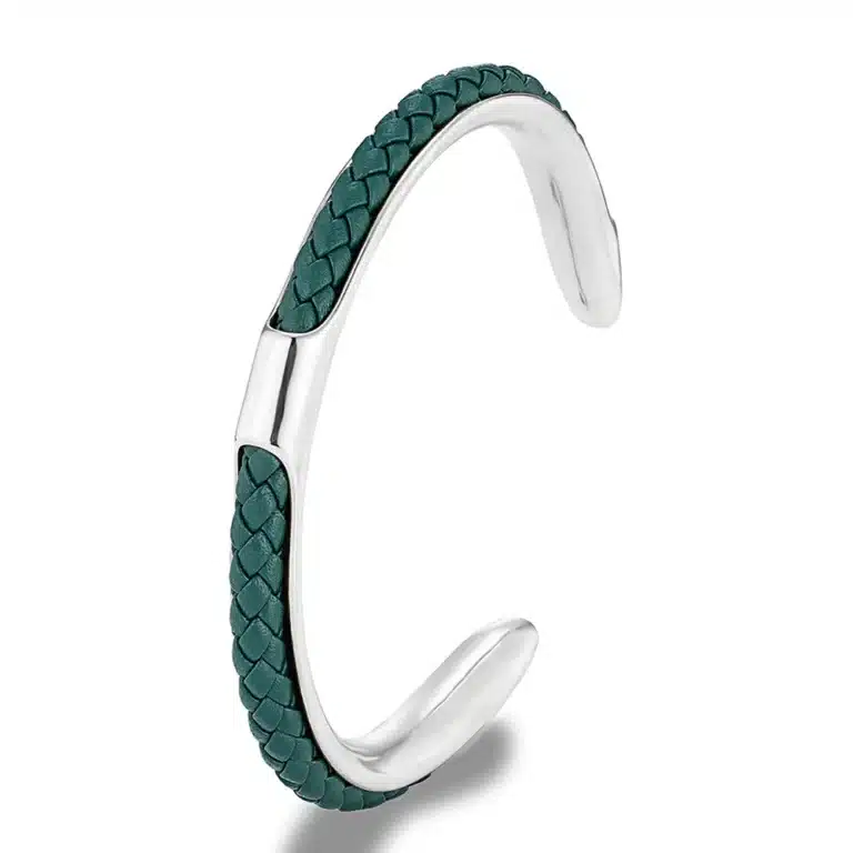 Bracelet couple manchette cuir homme 9
