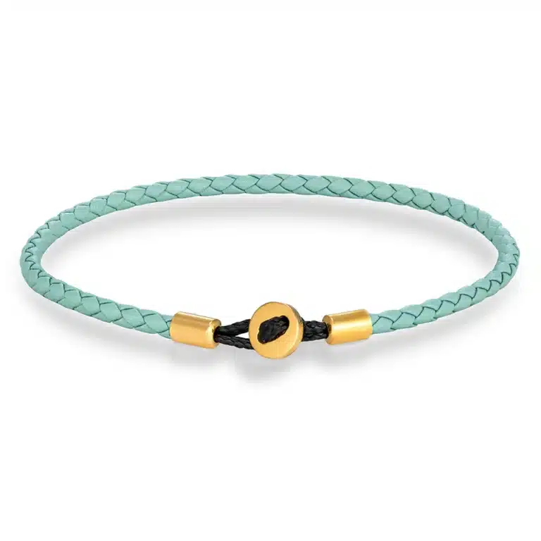 Bracelet couple cuir fin 13