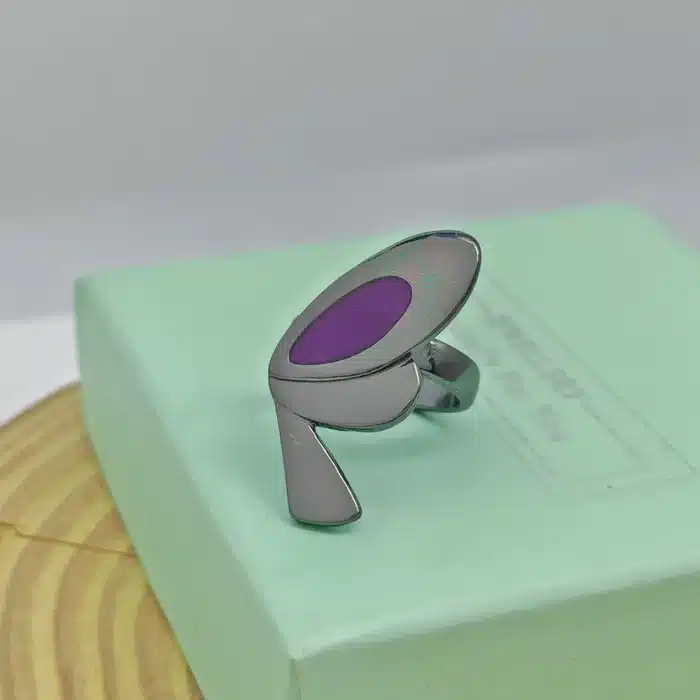 Bague duo couple papillon 2