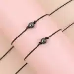 Bracelet couple boule magnétique 2