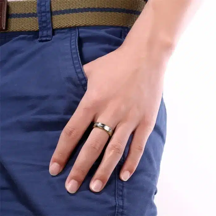 Bague couple mixte 6