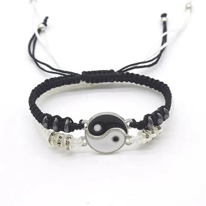 Bracelet couple Yin Yang qui se complète 3