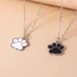 Collier couple patte de chien 4