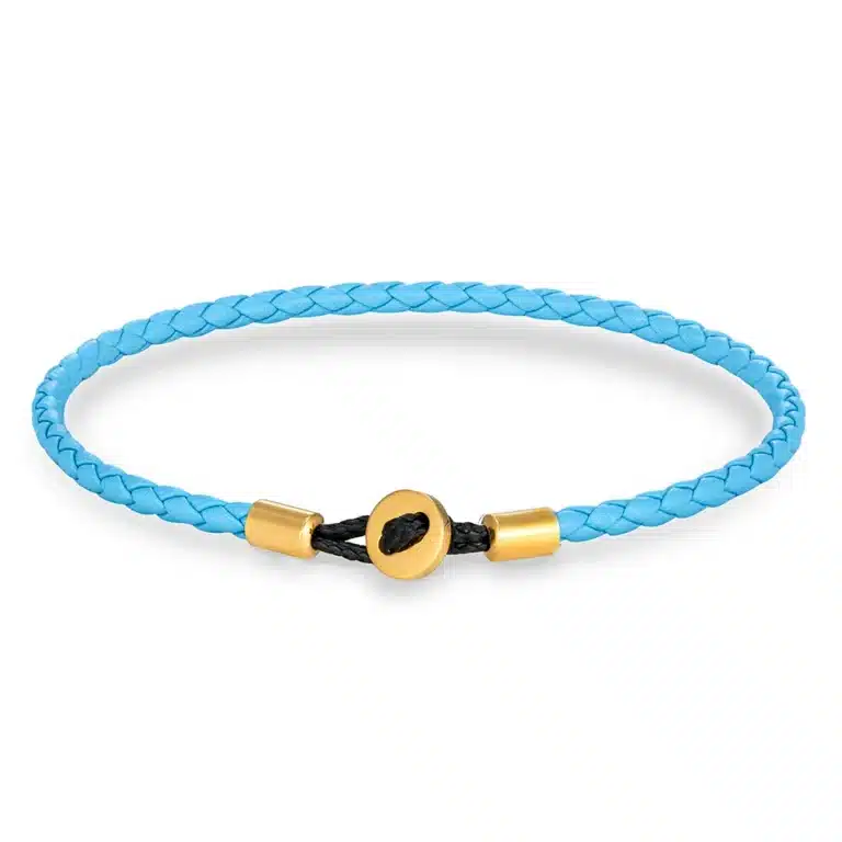 Bracelet couple cuir fin 8