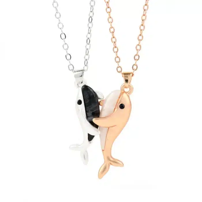 Collier couple baleine 5