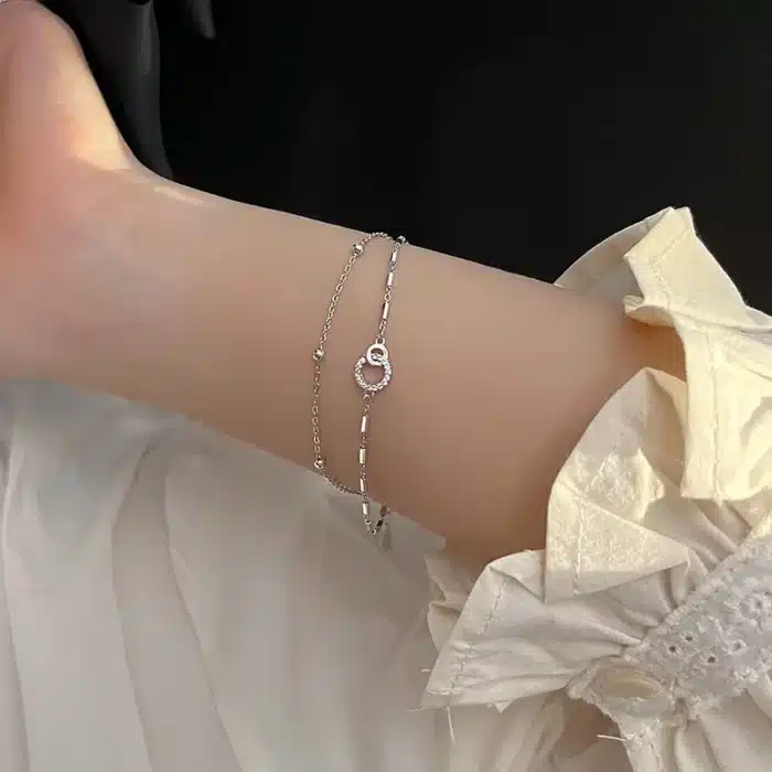 Deux bracelets couple élégants pour femme 3