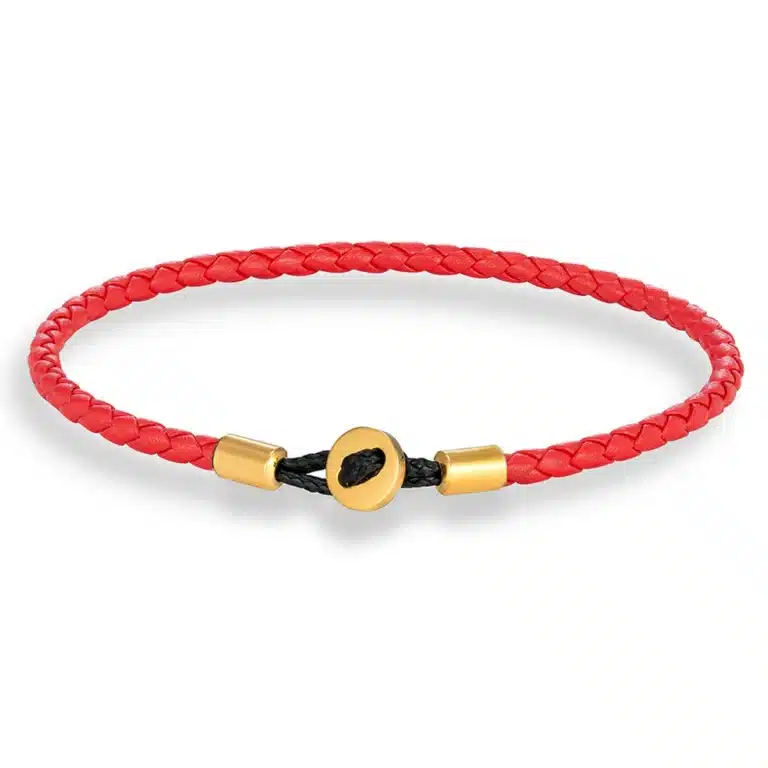 Bracelet couple cuir fin 7
