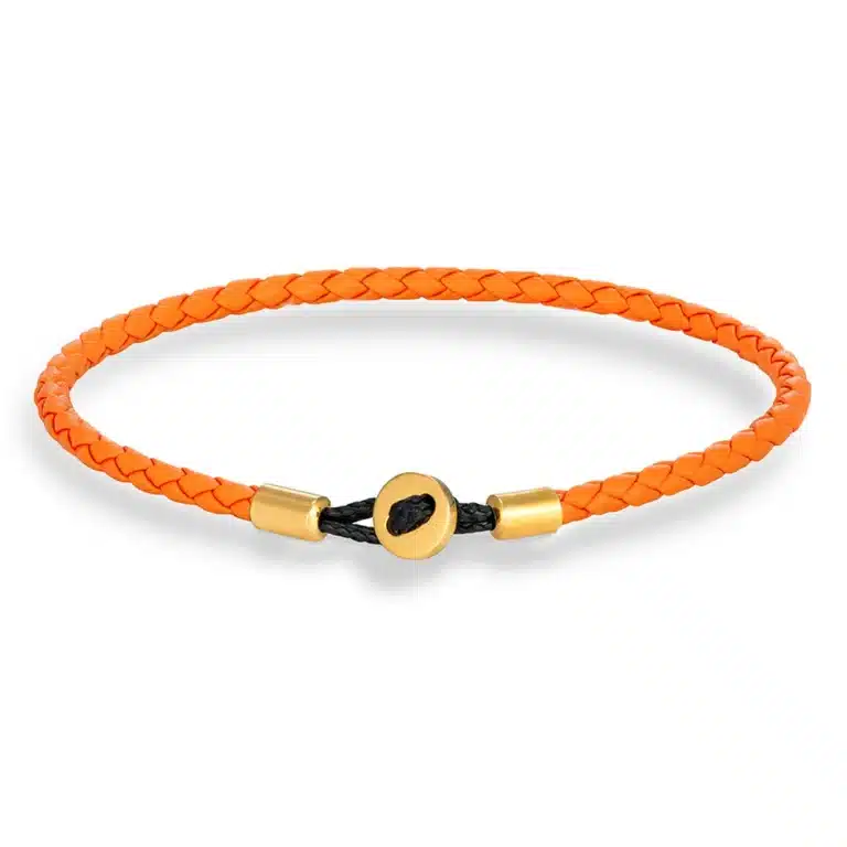 Bracelet couple cuir fin 15