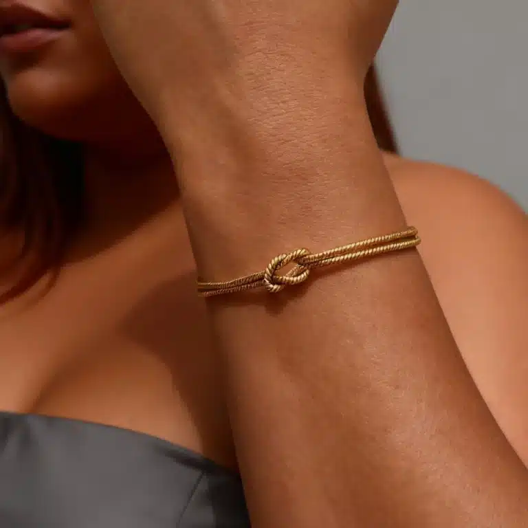 Bracelets couple nœud d'amour 3