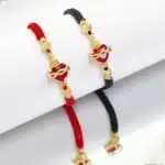 Bracelet couple coeur couronne 1