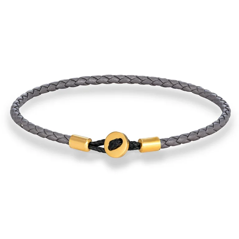 Bracelet couple cuir fin 11