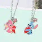 Collier couple Stitch Angel 3