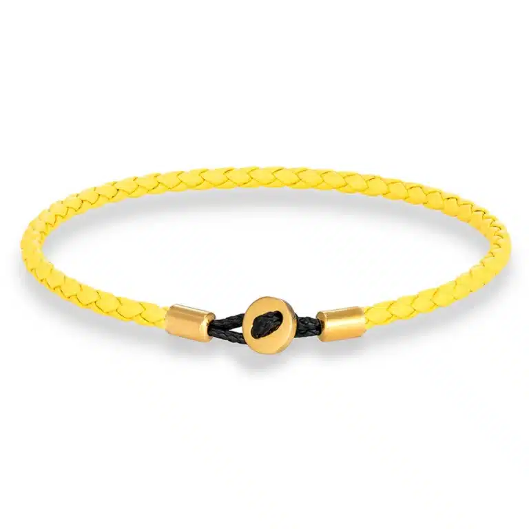 Bracelet couple cuir fin 9