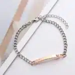 Bracelet couple la belle et la bête 4