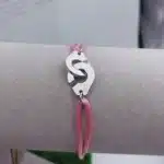 Bracelet couple menottes acier 4