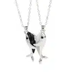 Collier couple baleine 3