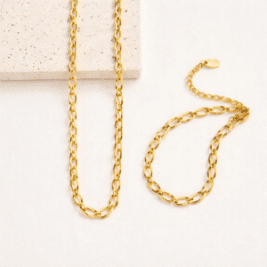 Collier bracelet couple femme