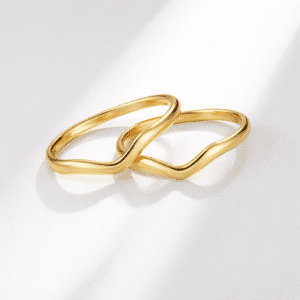 Bague de couple fine