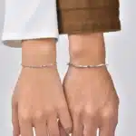 Bracelet couple symbolique argent 3