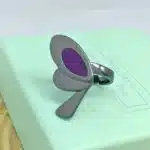 Bague duo couple papillon 3