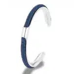 Bracelet couple manchette cuir homme 17