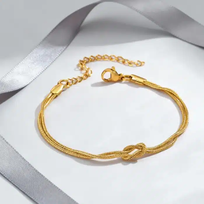 Bracelets couple nœud d'amour 5