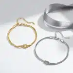 Bracelets couple nœud d'amour 4