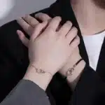 Bracelet couple rose épines 5