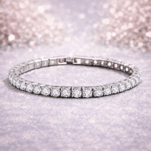 Bracelet couple fiancailles femme