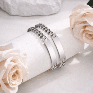 Bracelet couple personnalisé homme femme