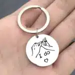 Porte-clés couple promesse 2