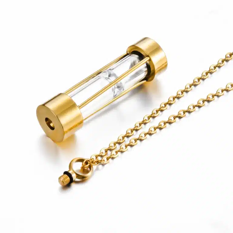 Collier couple sablier 5