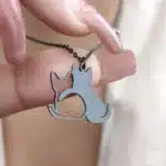 Collier couple chat câlin pour femme 3