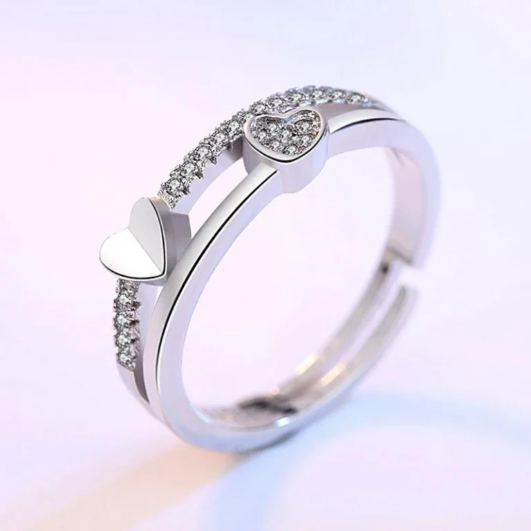 Bague de promesse luxe pour femme 3