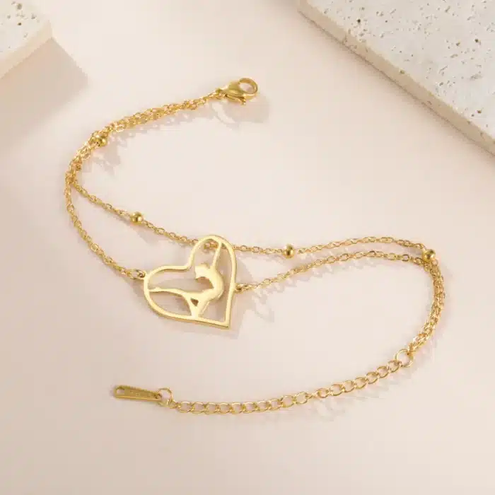 Collier couple femme danseuse 2