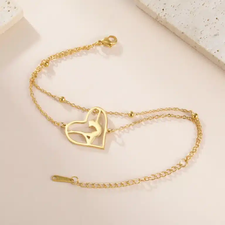 Collier couple femme danseuse 2