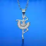 Collier danseuse ballerine femme 1