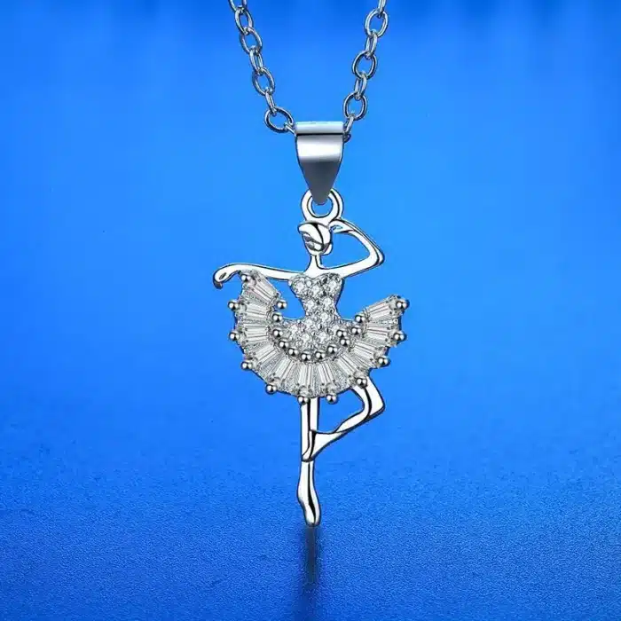 Collier danseuse ballerine femme 1